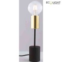 Luce Design table lamp AXON 1 flame IP20, gold, black 