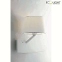 Luce Design wall luminaire CIAK 1 flame IP20, white 