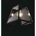 ECO-Light pendant luminaire LEXINGTON 1 flame IP20, black 