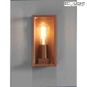 Luce Design Udendrs wall luminaire MONDRIAN med diffuser IP44, bronze 