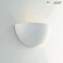 Luce Design wall luminaire MORITZ 1 flame, paintable IP20, white 