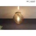 Luce Design Loftlampe NEREIDE 1-flamme IP20, champagne 