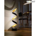 Luce Design table lamp HELIX 4 flames IP20, gold, black 