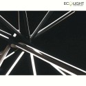 Luce Design pendant luminaire SHANGHAI IP20, black 