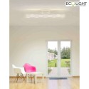 Luce Design ceiling luminaire WAVE IP20, white dimmable