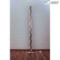 Luce Design floor lamp WAVE IP20, silver dimmable