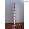 Luce Design floor lamp WAVE IP20, silver dimmable