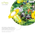 Elobra Rondell WILDNIS TIERWELT, 3x E14, green
