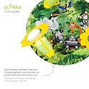 Elobra Rondell WILDNIS TIERWELT, 3x E14, green