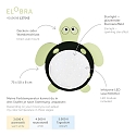 Elobra Loftlampe TURTY STARLIGHT, gr�n d�mpbar