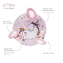 Elobra Rondell EINHORN BABSY M�RCHENWELT, 3x E14, rosa