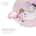 Elobra Rondell EINHORN BABSY MRCHENWELT, 3x E14, pink