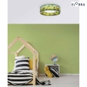 Elobra LED Loftlampe WILDNIS STARLIGHT TIERWELT lamineret, 14W, 3000-5000K, grn