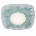 Elobra LED Loftlampe SCANDI �ANTARKTIS� LED board + 20 LED, 11W, 3000K, lilla