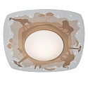 Elobra LED Ceiling luminaire SCANDI �SAVANNE� LED board + 20 LED, 11W, 3000K, orange