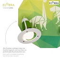 Elobra Rondell DINOS, 3x E14, green