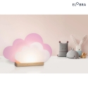 Elobra LED Bordlampe WLKCHEN WOLKENTRUME, 3W, rosa