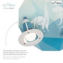 Elobra Rondell DINOS, 3x E14, blue