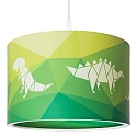 Elobra Pendant luminaire DINOS 25/40, E27, blue