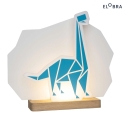 Elobra LED Table lamp DINOS, 3W, green