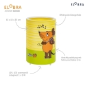 Elobra LED Bordlampe MAUS 25/15, 3W, grn, gul