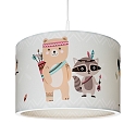 Pendellampe LITTLE INDIANS E27, mintgr�n