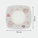 Elobra Loftlampe FEEN  IP20, multifarvet d�mpbar
