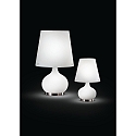 Fabas Luce ADE Bordlampe, hvid, h�jde: 33 cm