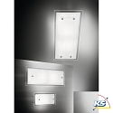 Fabas Luce Fabas Luce MAGGIE Wall luminaire, E27, white, 50x20cm