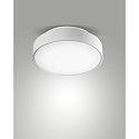Fabas Luce Fabas Luce HATTON Loftlampe, IP65, E27, hvid, � 25cm, med bev�gelsesdetektor