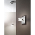 Fabas Luce Fabas Luce DUNK LED Wall luminaire, brushed aluminum