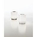 Fabas Luce SIMI LED Bordlampe, 8W, forkromet / hvid
