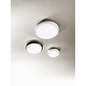 Fabas Luce Fabas Luce OLLY LED Loftlampe, IP54, aluminium, hvid, � 24cm