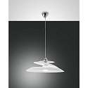 Pendel ARAGON, inkl. Smartluce, E27, 1x 60W, IP20, hvid