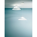 Fabas Luce Fabas Luce ARAGON Ceiling luminaire, 18W, white