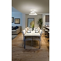 Fabas Luce Fabas Luce ARAGON Ceiling luminaire, 18W, white
