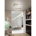 Fabas Luce Fabas Luce BARD LED Loftlampe 15x15cm, guld matt