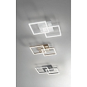 Fabas Luce LED V�glampe BARD, 4000K, 1x 39W, 4000K, 3620lm, IP20, hvid