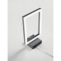 Fabas Luce LED Bordlampe BARD, 1x 15W, 3000K, 1350lm, IP20, antracit