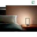 Fabas Luce LED Table lamp BARD, 1x 15W, 3000K, 1350lm, IP20, anthracite