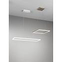 Fabas Luce Fabas Luce BARD LED Pendel 42x42cm, guld matt