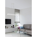 Fabas Luce LED Pendant luminaire BARD, 1x 52W, 4000K, 4820lm, IP20, white