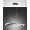 LED Pendant luminaire BARD, 1x 52W, 3000K, 4680lm, IP20, anthracite