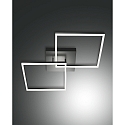 LED Ceiling luminaire BARD, 1x 52W, 3000K, 4680lm, IP20, anthracite