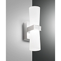 Fabas Luce IGLESIAS Udend�rs LED V�glampe forkromet, h�jde 22cm