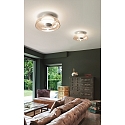 LED Ceiling luminaire VINTAGE, 1x 15W, 3000K, 1350lm, IP20, amber