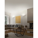 Fabas Luce LED Wall luminaire EMMA, 1x 41W, 3000K, 4300lm, IP20, white