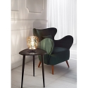 Fabas Luce Table lamp GISELLA, E27, 1x 40W, IP20, amber