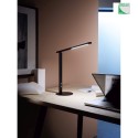 Fabas Luce LED Bordlampe IDEAL, 1x 10W, 2700-5000K, 770lm, IP20, sort