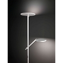 Fabas Luce LED Standerlampe REGINA, 36W+12W, 3000K, 3000/800lm, IP20, hvid